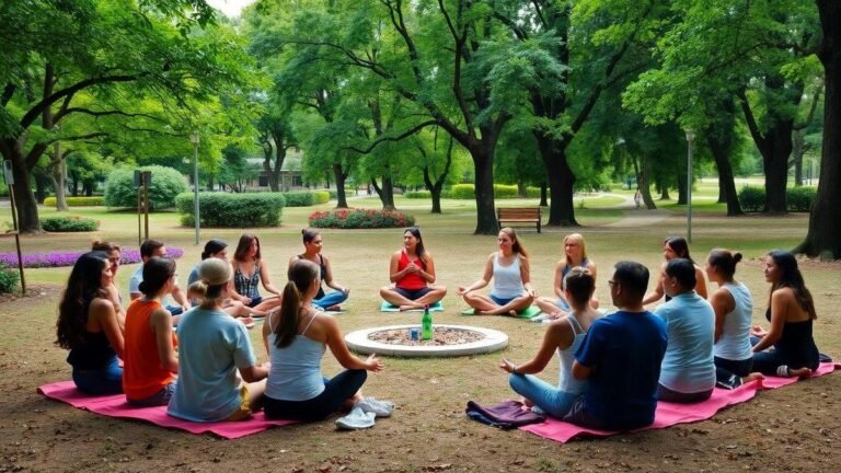 Atividades de grupo para estimular a saúde mental