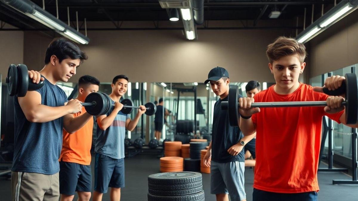 A Importância do Treino de Força na Adolescência
