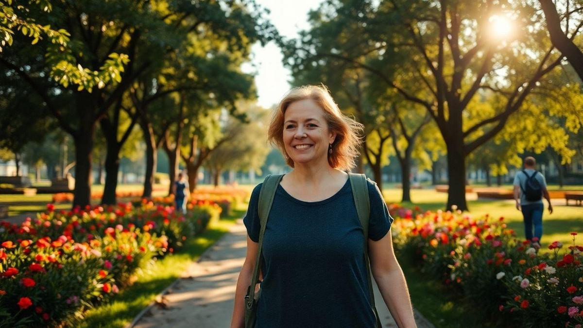 Os benefícios da caminhada ao ar livre para a saúde mental