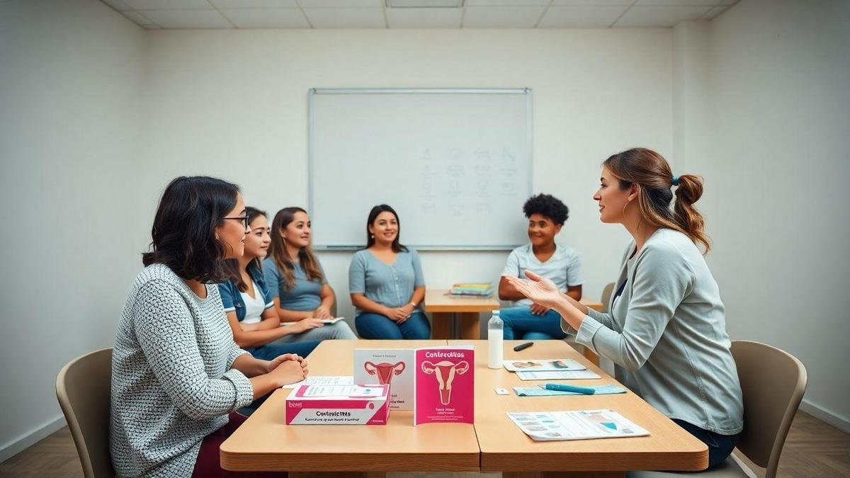 Como explicamos contracepção na escola de forma simples